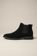Bastion | Men's Leather Mid-Calf Pointed-Toe Boots