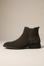 Bastion | Men's Leather Mid-Calf Pointed-Toe Boots