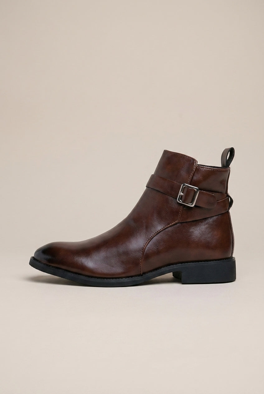 Repère | Men's High-Top Business Casual PU Leather Boots