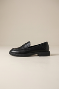 Aveline | Women's Slip-On Loafers Low Heel Round-Toe Flat Shoes