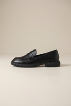 Aveline | Women's Slip-On Loafers Low Heel Round-Toe Flat Shoes