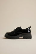 Constance | Women's Chunky Heel Loafers Round-Toe Slip-On Shoes