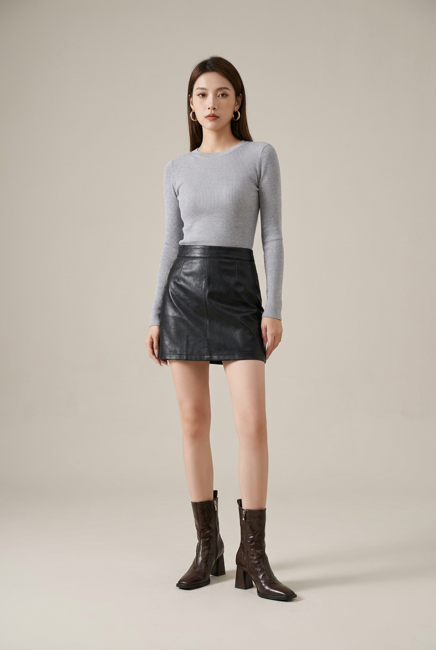 Reine | Women's Square Toe Boots Chunky Block Heel Ankle Boots
