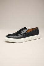 Bastion | Men's Slip-On Loafers Breathable Flat Sole Casual Shoes