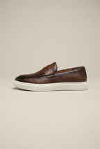 Bastion | Men's Slip-On Loafers Breathable Flat Sole Casual Shoes