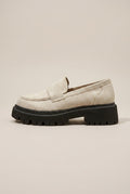 Séraphine | Women's Patent Platform Slip-On Round-Toe Casual Shoes