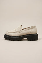 Séraphine | Women's Patent Platform Slip-On Round-Toe Casual Shoes