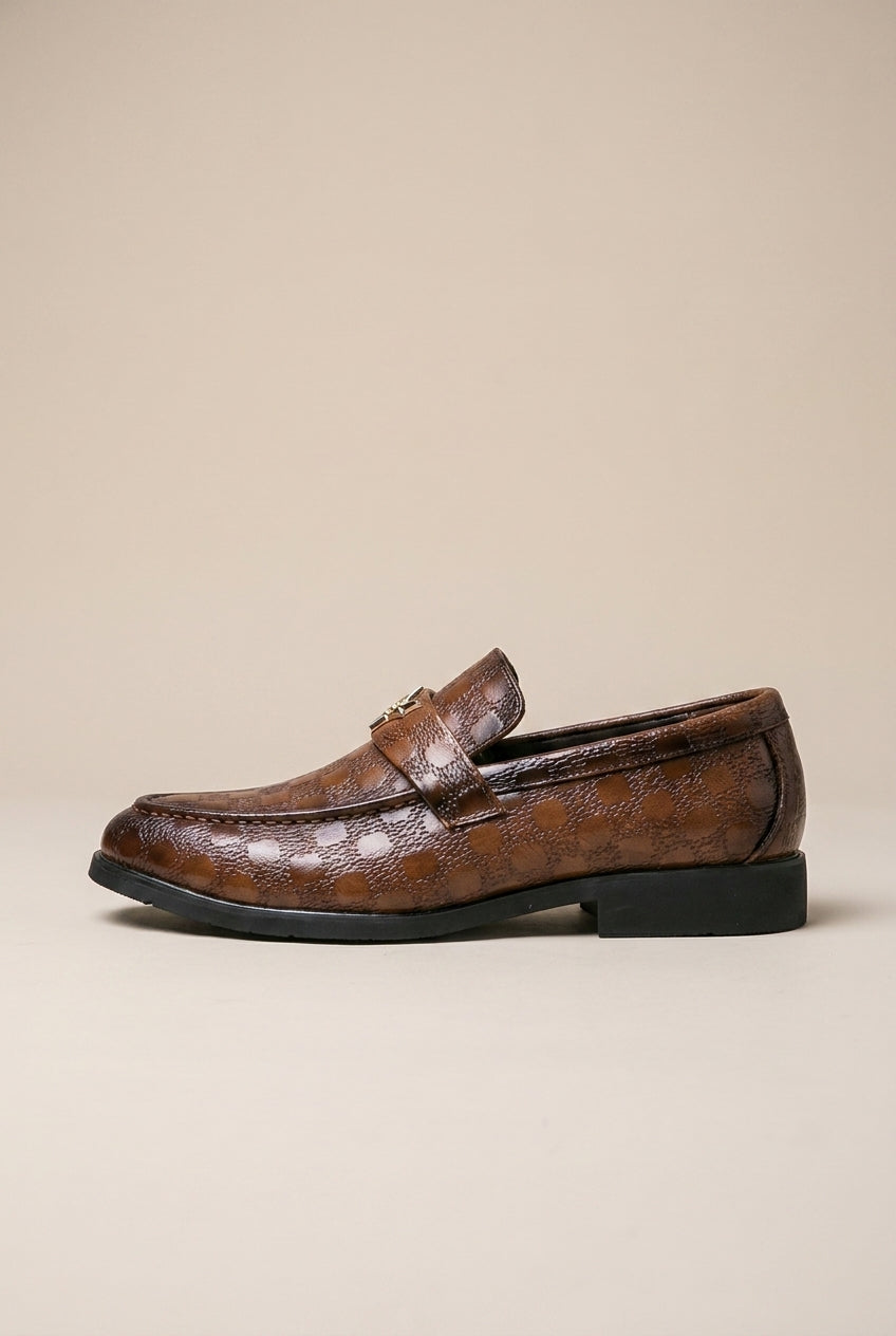 Repère | Men's Lace-Up Dress Shoes Breathable Round-Toe Business-Casual Formal Shoes