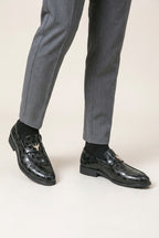 Repère | Men's Lace-Up Dress Shoes Breathable Round-Toe Business-Casual Formal Shoes