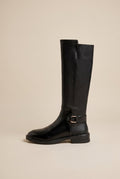 Margaux | Women's Round-Toe Block Heel Side-Zip Riding Boots