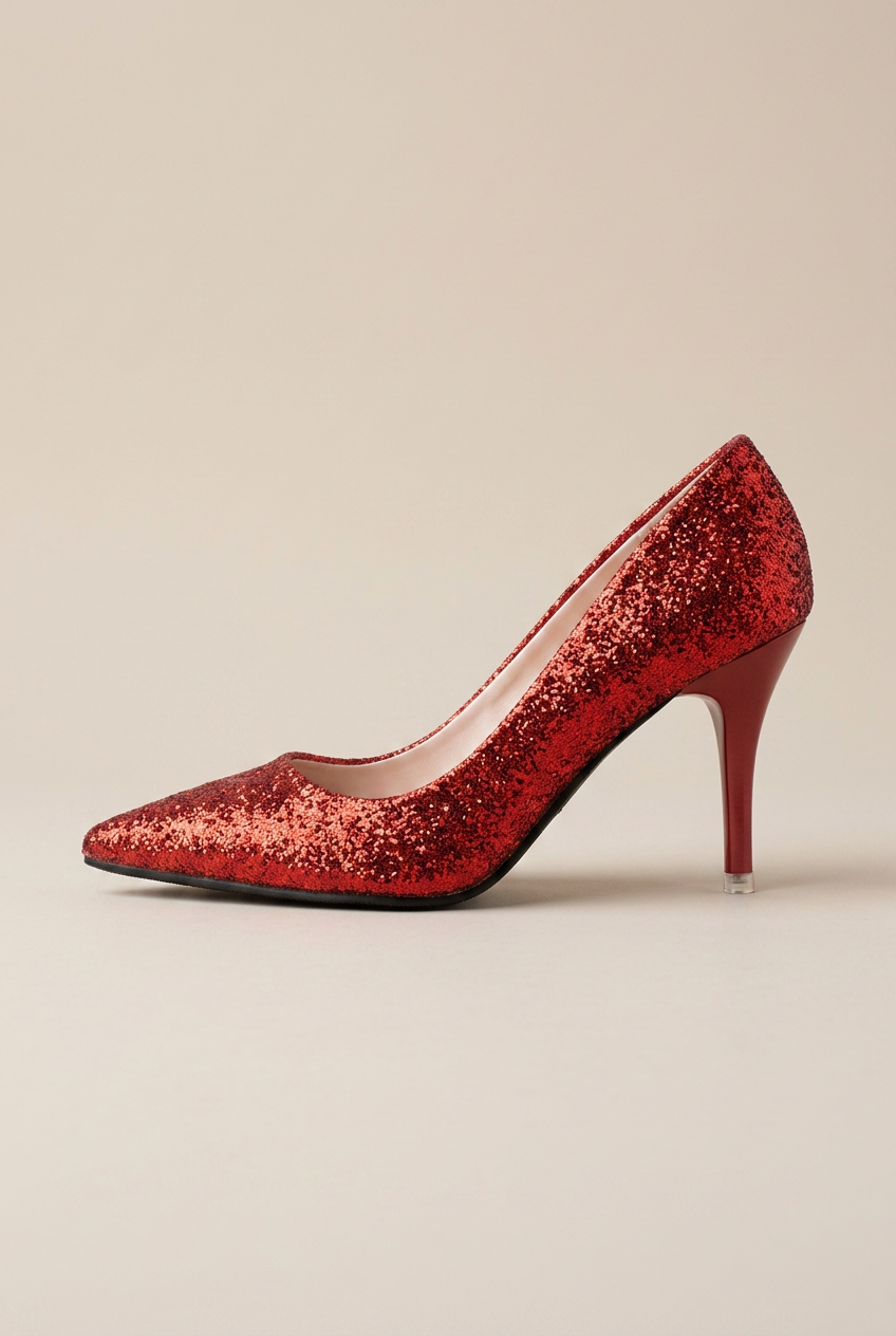 Margaux | Women's High Heel Court Shoes Closed Toe Slip-On Pumps