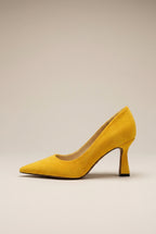 Aveline | Women's Suede Pointed-Toe Stiletto Heels Court Dress Pumps