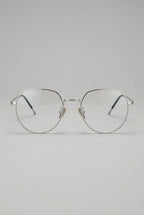 Lumen | Clear Shield Anti Blue Light Glasses Black Metal Frame Computer Eyewear