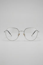 Lumen | Clear Shield Anti Blue Light Glasses Black Metal Frame Computer Eyewear