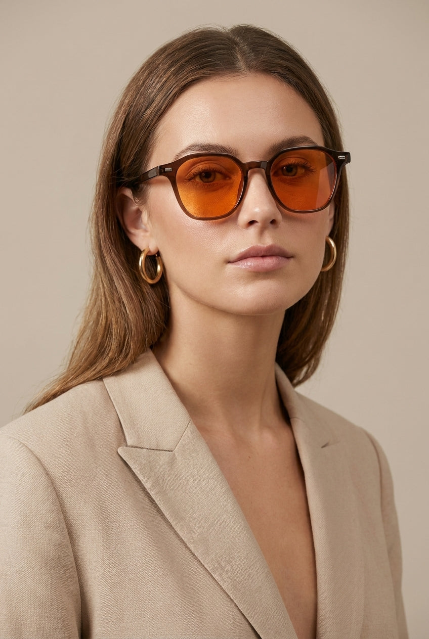 Noir | Performance Square Blue Light Blocking Glasses Modern Gaming Eyewear Frame