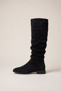 Constance | Women's Flat Over-the-Knee Boots Wide Calf Pull-On Boots