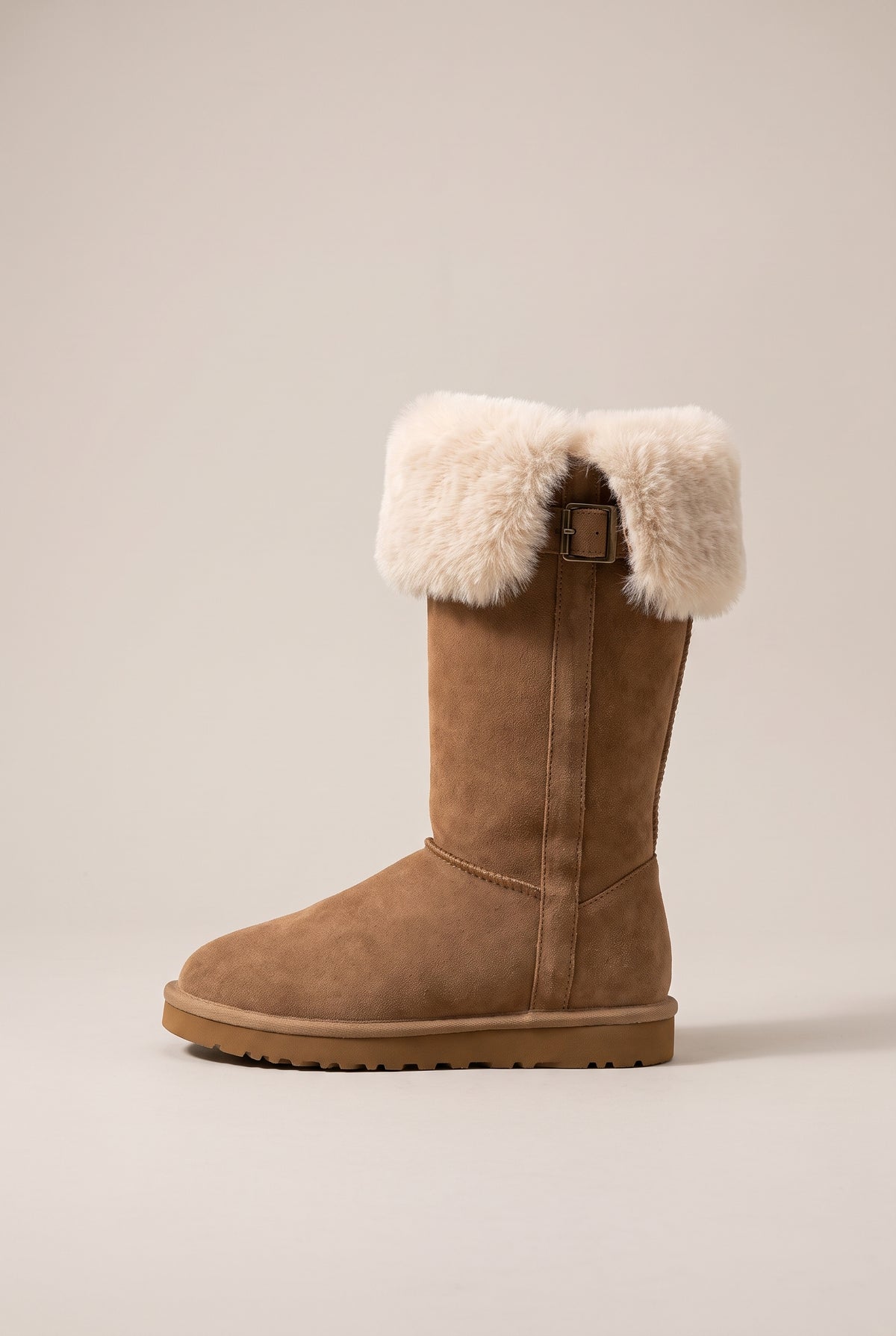 Constance | Women's Fur-Lined Winter Boots Warm Knee High Boots