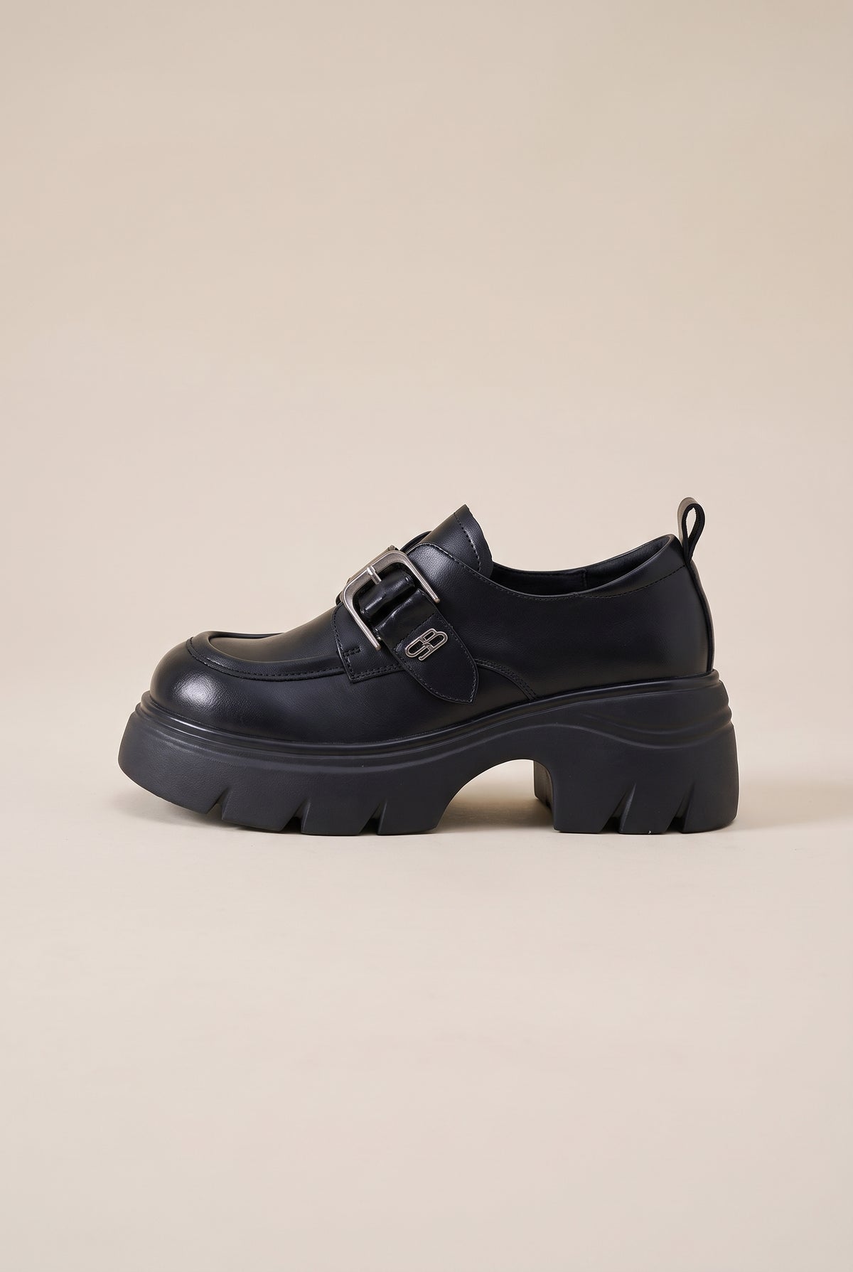 Aveline | Women's Patent Leather Platform Mary Jane Chunky Sole Shoes
