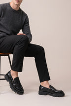 Cavalier | Men's Platform Slip-On Loafers Height-Increasing Shoes