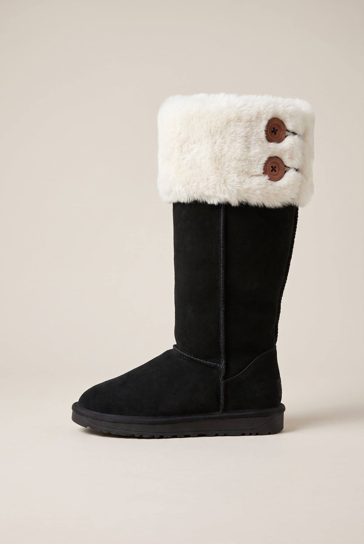 Séraphine | Women's Fleece-Lined Platform Knee-High Boots