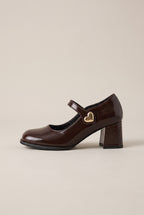 Margaux | Women's Vintage Mary Jane Shoes Low Heel Round-Toe Pumps