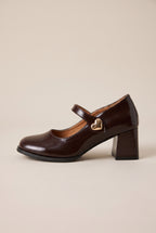 Margaux | Women's Vintage Mary Jane Shoes Low Heel Round-Toe Pumps