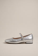 Nacre | Women's Mary Jane Flats Low Block-Heel Everyday Shoes