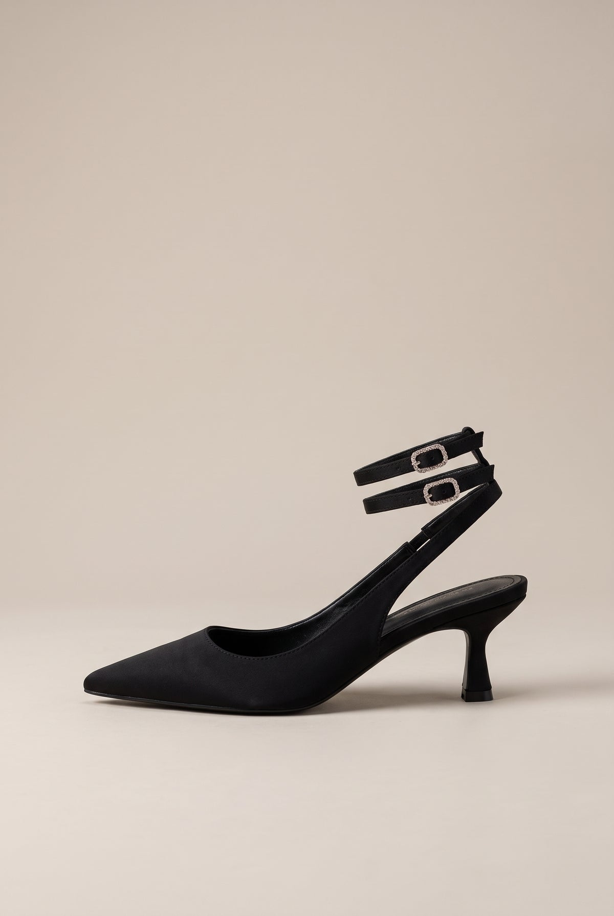 Aveline | Women's Faux Leather Pointed-Toe Heels French-Style Pumps