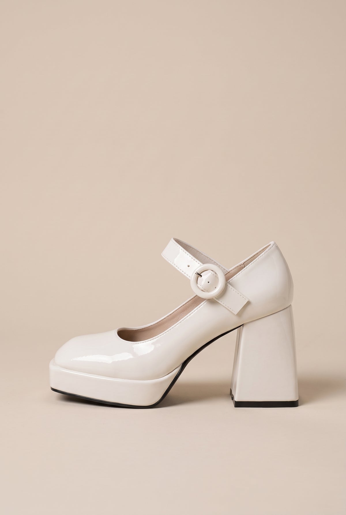 Aveline | Women's Chunky Heel Mary Jane Shoes Low Block Heel Pumps