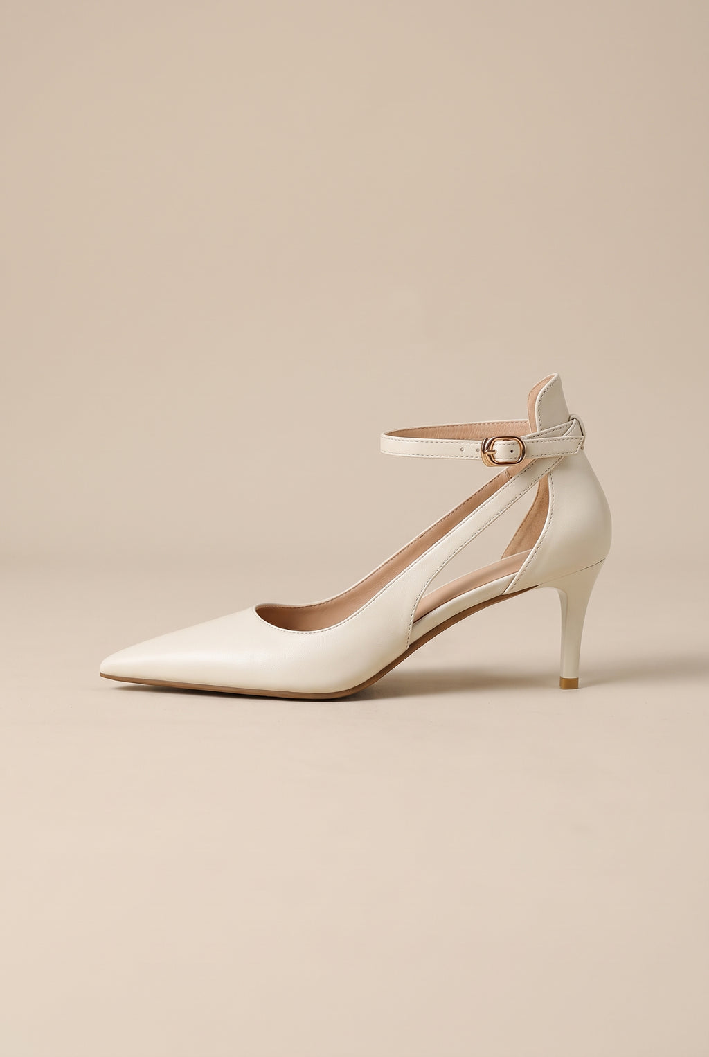 Ondine | Women's Pointed-Toe Ankle Strap Heeled Sandals High Heels