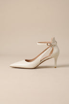 Ondine | Women's Pointed-Toe Ankle Strap Heeled Sandals High Heels