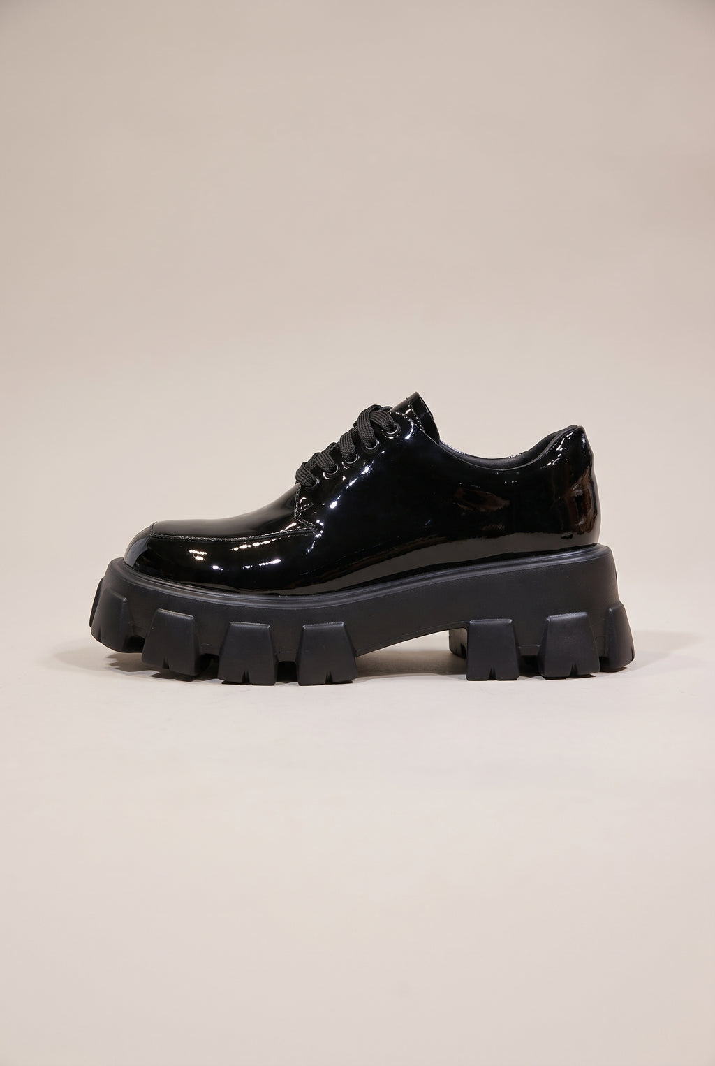Margaux | Women's Chunky Platform Shoes Round-Toe British Style Shoes