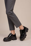 Margaux | Women's Chunky Platform Shoes Round-Toe British Style Shoes
