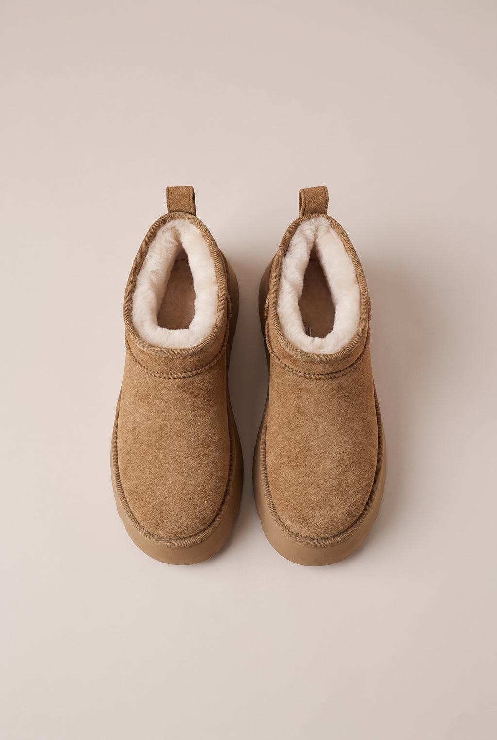 Constance | Women's Suede Platform Snow Boots Fur-Lined Ankle Boots