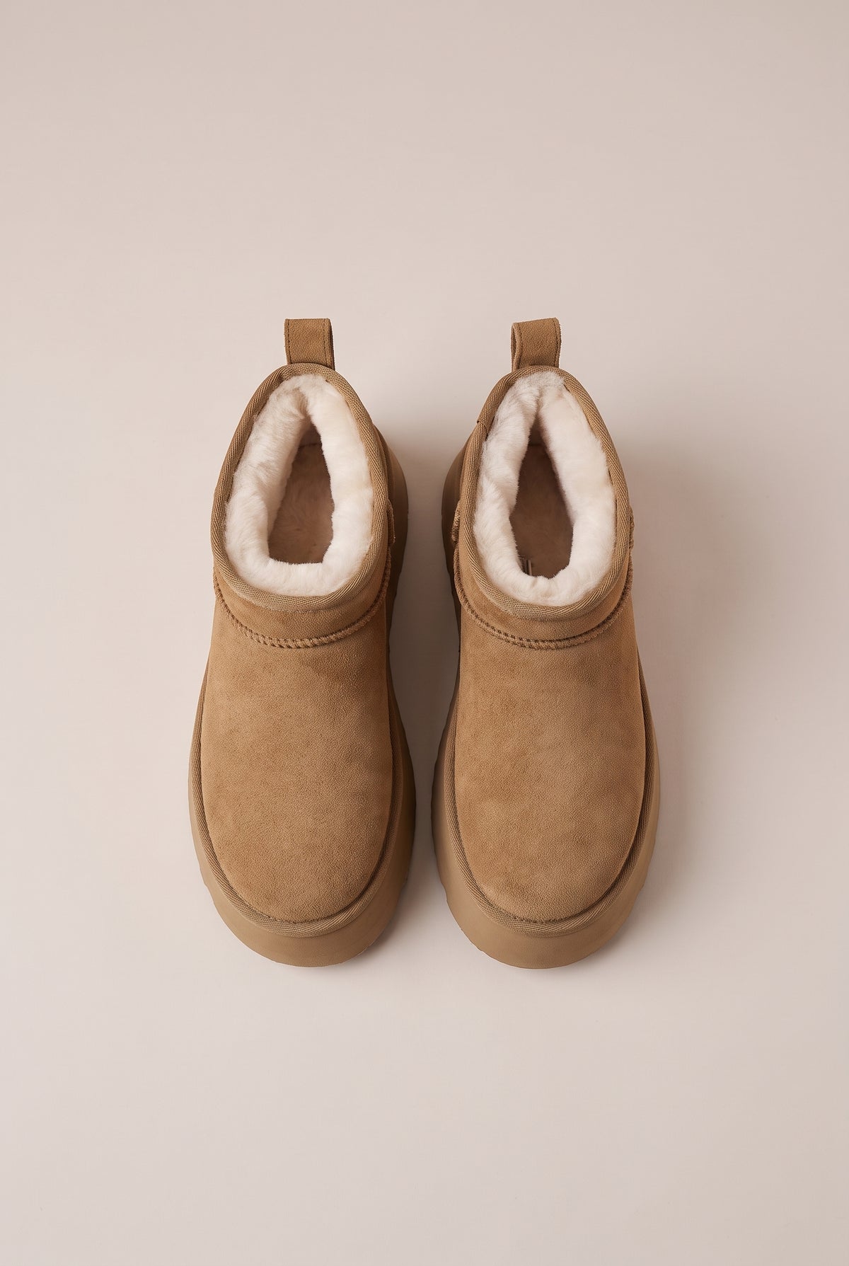 Constance | Women's Suede Platform Snow Boots Fur-Lined Ankle Boots