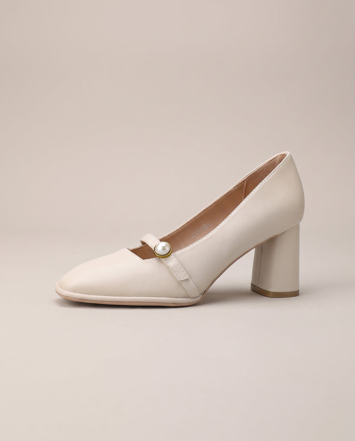 Aveline | Women's Block Heel Buckle Pumps Office Heels
