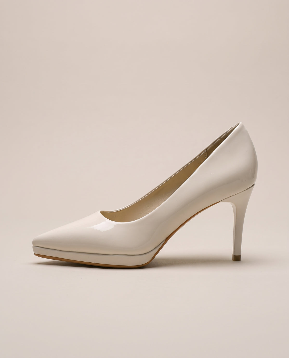 Ondine | Women's Patent Leather Pointed-Toe Stiletto Pumps High Heels