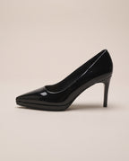 Ondine | Women's Patent Leather Pointed-Toe Stiletto Pumps High Heels