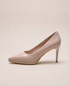 Ondine | Women's Patent Leather Pointed-Toe Stiletto Pumps High Heels