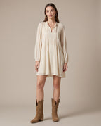 Aveline | Women’s V-Cut Pointed-Toe Low-Heel Mid-Calf Boots