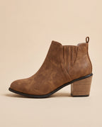 Aveline | Women’s Pointed-Toe Block-Heel Ankle Boots