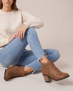 Aveline | Women’s Pointed-Toe Block-Heel Ankle Boots