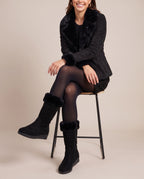 Constance | Women's Fleece-Lined Mid-Calf Platform Winter Boots