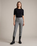 Reine | Women's Faux Leather Platform Combat Boots Pull-On Boots