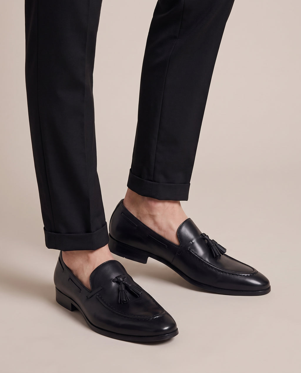 Cavalier | Men's Tassel Dress Shoes Faux Leather Business Shoes