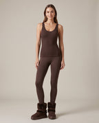 Constance | Women's Leather Snow Boots Fleece-Lined Ankle Boots