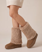 Séraphine | Women's Mid-Calf Snow Boots Faux Fur-Lined Winter Boots