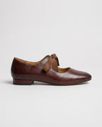 Constance | Women's Leather Ankle Boots Chunky-Heel Round-Toe Booties