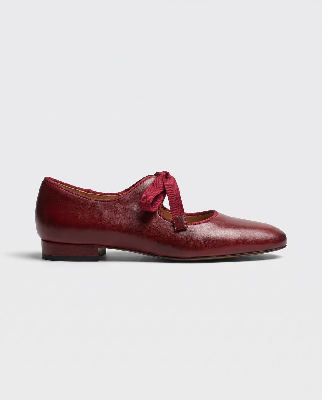 Constance | Women's Leather Ankle Boots Chunky-Heel Round-Toe Booties