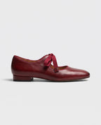 Constance | Women's Leather Ankle Boots Chunky-Heel Round-Toe Booties